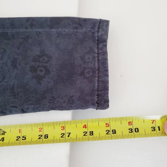 CABI Navy Floral Print Skinny Jeans - Picture 12 of 12